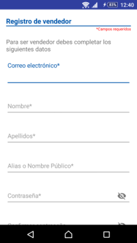 Crear una cuenta