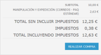 C&aacute;lculo Totales